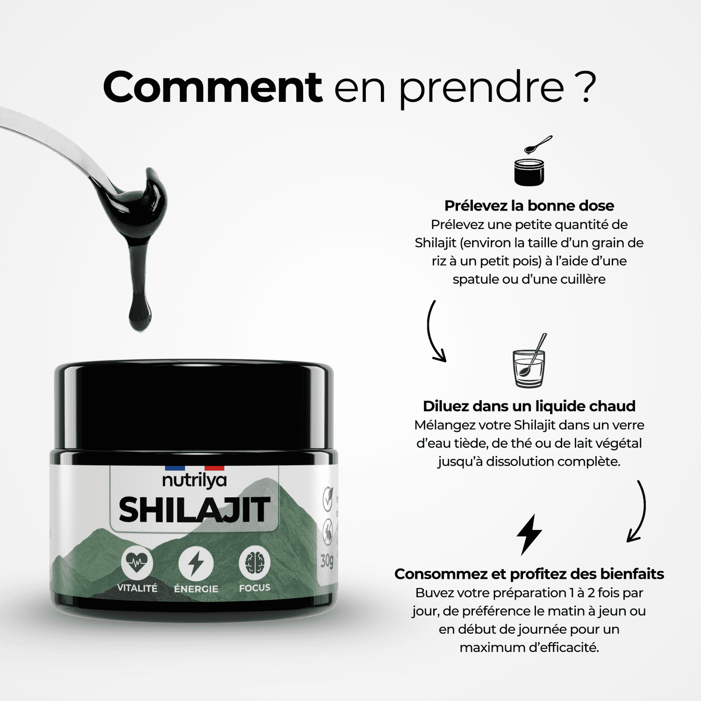 Shilajit Résine