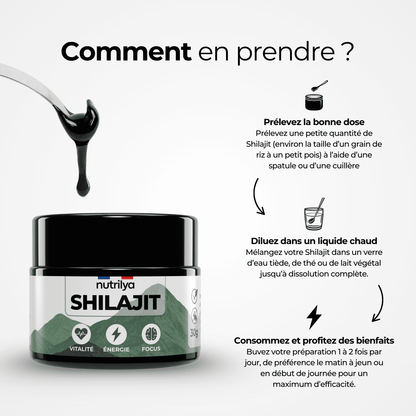 Shilajit Résine